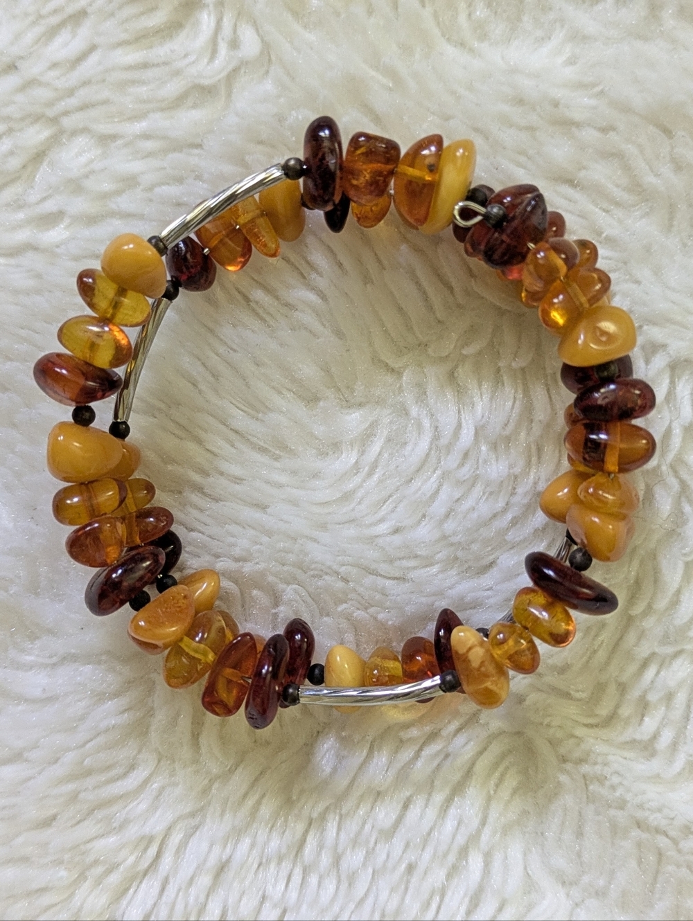 Baltic Amber Stretch Bracelet